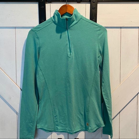 Carhartt Tops Sale Womens Carhart Quarter Zip Poshmark
